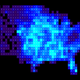 Illustration for article titled This Lovely Data Viz of Tornado Hot Spots Was Made in Excel